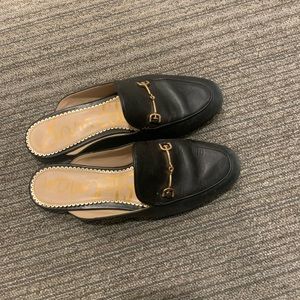 Sam Edelman black mules
